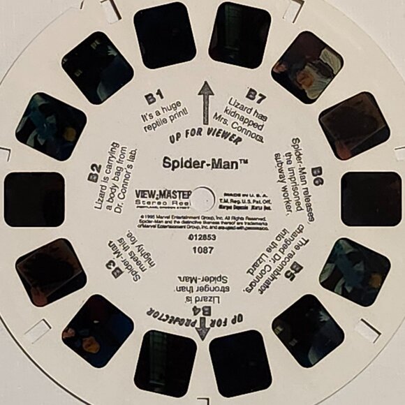 RETRO SPIDER MAN View Master Reels Lot of 3 1995 - Picture 3 of 5
